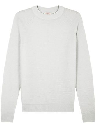 Fursac Trui met ronde hals - Beige