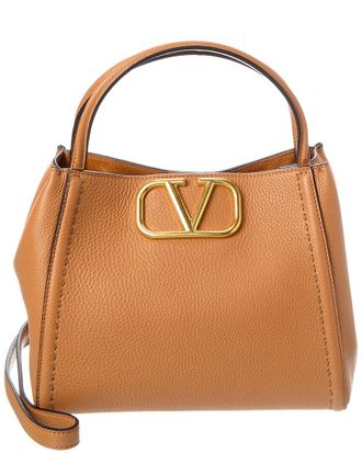 Valentino Alltime Medium Leather Satchel