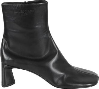 Balenciaga Duty-Free Bootie - Dames - Laarzen met Hak - Zwart - 36 EU - Leer - Schoenen