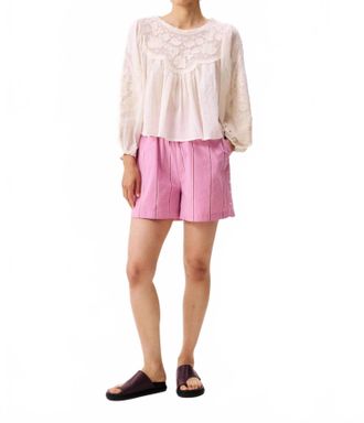 FRNCH Acaste Blouse In Cream