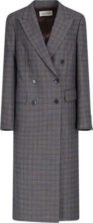Dries Van Noten Cappotto Doppiopetto In Lana