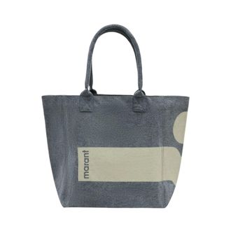 Isabel Marant Shopping Bags, female, Black, ONE SIZE, Yenky Tote Bag