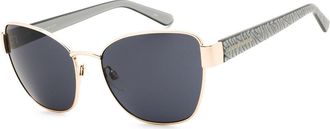 Anne Klein AK7101 710 Womens Sunglasses Gold Size 58