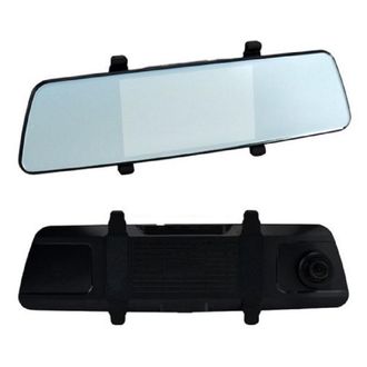 Trade Shop Trade Shop - Videocamera Dash Cam Per Auto 5,5 Touch Screen Specchietto Retrovisore Q-ca579