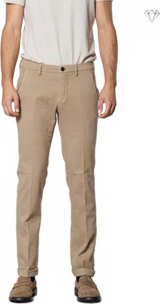 Mason's Mens Chino Pants In Dark Beige