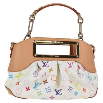 Louis Vuitton Tweedehands Canvas Louis Vuitton tassen - Dames - Pre-owned - Wit - Maat: ONE Size Leer