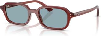 Ray-Ban Sole Zonnebril - unisex - Zonnebrillen - Rood - 52 MM - Accessoires