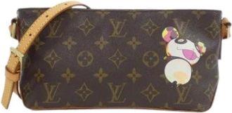 Louis Vuitton Pre-owned Cross Body Bags, female, Brown, Size: ONE SIZE Pre-owned Monogram Panda Shoulder Bag