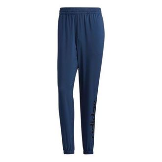 adidas Mens adidas neo Ce Lw Wv Tp Casual Breathable Woven Sports Pants/Trousers/Joggers Navy Blue GP4872