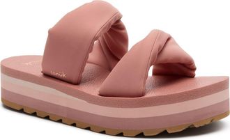Sanuk Yoga Twist N Slide Sandal in Rose Dawn at Nordstrom Rack, Size 10