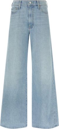 Mother The Ditcher Roller Skimp Katoenen Denim Jeans - Dames - Loose Fit Jeans - Blauw - W27 - Katoen - Jeans