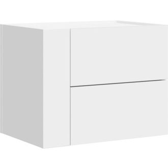 vidaXL Mesita De Noche De Pared Blanco 45x30x35 Cm Vidaxl