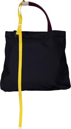 Burberry Black Technical Astra Messenger Bag