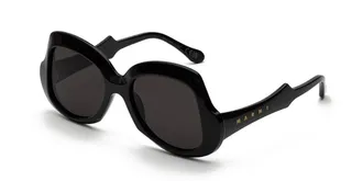 Marni Quelyfish Black IE4 Mens Sunglasses Black Size 54