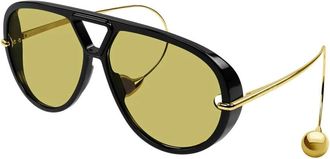 Bottega Veneta Dames, Accessoires, Zwart, Maat: 63 MM Polyamide