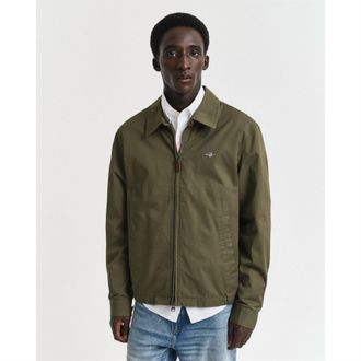GANT Mens Windcheater Jacket in Green - Size X-Large