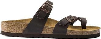 Birkenstock Mayari double-buckle sandals - Brown