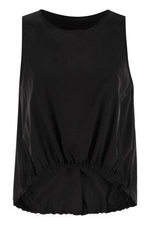 Herno Sleeveless Top In Tech Trait