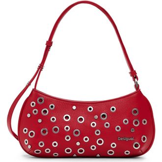 Desigual Faux Leather Crossbody Bag in Red at Nordstrom