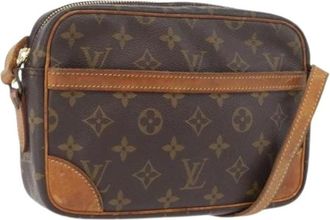 Louis Vuitton Pre-owned Cross Body Bags, female, Brown, Size: ONE SIZE Pre-owned Vintage Cross Body Bag