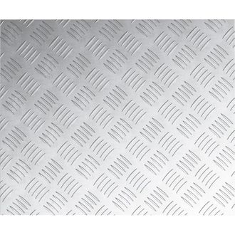 vidaXL vidaXL Pannelli in Alluminio a Scacchi - 4 Pezzi - Antiscivolo - 60x50 cm