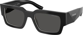 Prada PR B17S Zonnebrillen - Heren - Zonnebrillen - Zwart - 54 MM - Accessoires