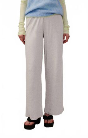 American Vintage Ruzo Straight Leg Joggers In Light Grey
