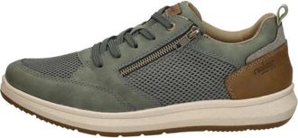 Rieker Veterschoenen laag - Heren - Sneakers - Groen - 44 EU - Schoenen