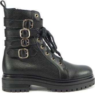 &Egrave; Mia Angelica - Dames - Veterlaarzen - Zwart - 39 EU - Schoenen
