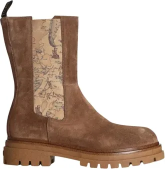 Alviero Martini 1A Classe Schoenen, Dames, Bruin, 36 EU, Enkellaarsjes