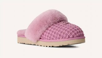 UGG Womens Cozy Knit Slippers In Dusty Orchid
