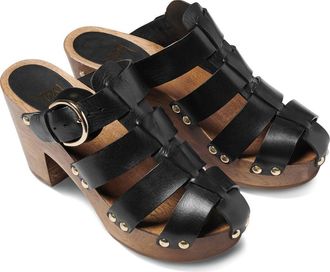 beek Magpie Platform Clog in Blk at Nordstrom Rack, Size 10