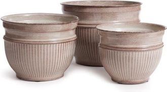 Napa Home & Garden Camelia Pots, Set of 3 in Brown at Nordstrom