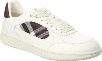 Burberry Check Terrace Leather Sneaker