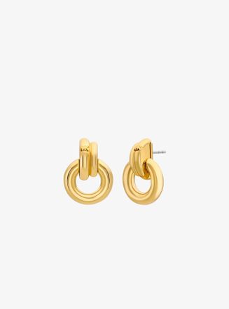 Michael Kors Interlocking Hoop Earrings