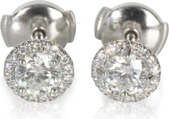 Tiffany & Co. Pre-Owned Tiffany & Co. Platinum Diamond Soleste Earrings