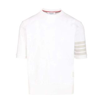 Thom Browne Heren, Tops, Wit, Maat: 2XL Katoen