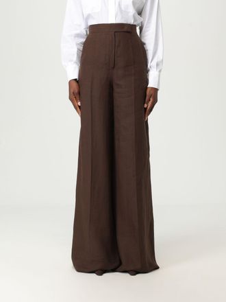 Max Mara Pantalone palazzo Max Mara in lino