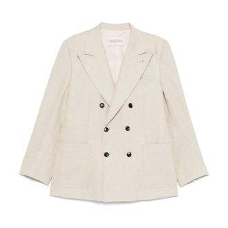 Valentino Hombre, Chaquetas, Beige, Talla: M