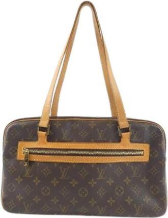 Louis Vuitton Pre-owned Monogram Cit&eacute; Schoudertas - Dames - Vintage Schoudertas - Bruin - ONE Size - Vintage