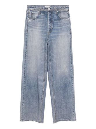 Rag & Bone Miramar pants - women - Cotton - L - Blue