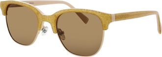 Elton John Sunglasses Brown