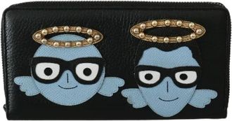 Dolce & Gabbana Tweedehands leren portemonnees - Dames - Vintage Accessoires - Zwart - ONE Size - Vintage