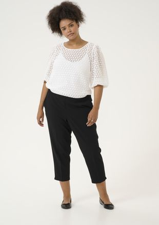 Kaffe Curve Pants Suiting Regular fit Black