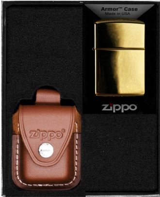 OEM Juego De Encendedores Zippo De Lat&oacute;n Pulido De Alta Calidad, Armadura Pesada, Regalo N.&deg; 2