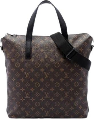 Louis Vuitton Pre-owned Kitan Tote Bag - Dames - Vintage Shopper - Bruin - ONE Size - Vintage