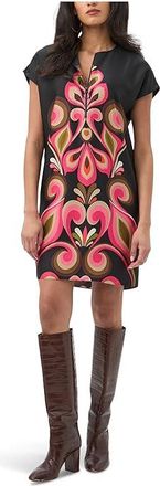 Trina Turk Hasil 3 Dress Womens Dress : XL (US Womens 14), Polyester
