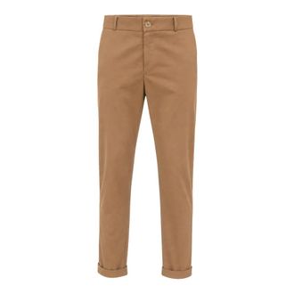 Imperial Pantalone - Dames - Vrijetijds broeken - Bruin - L - Broeken