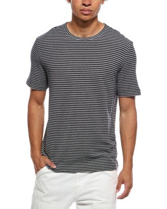 Vince Stripe Crewneck T-Shirt