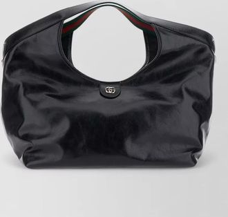 Gucci Giglio large leather tote bag